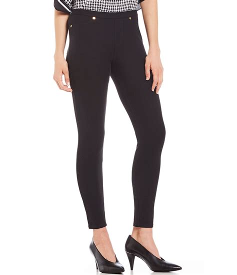 michael kors black pull on pants|Michael Kors pants clearance.